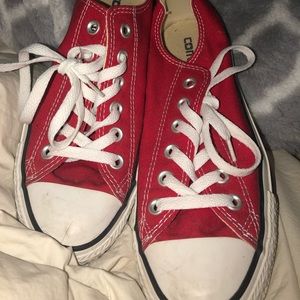 Red Low-Top Converse